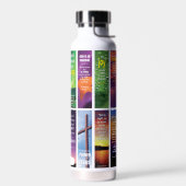 クリスチャン名前をカスタムする聖書瞑想 ウォーターボトル (左面)