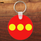 クリスチャン国旗 キーホルダー (正面)