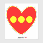 クリスチャン国旗 シール (シート)