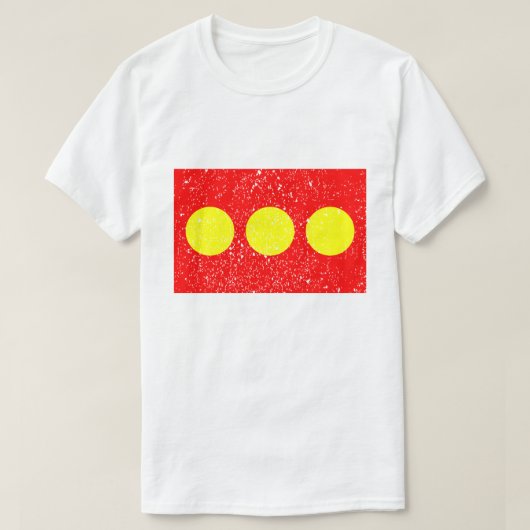 クリスチャン国旗 Tシャツ (デザイン正面)