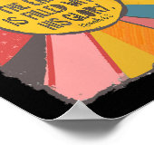 クリスチャン地球は彼の栄光の聖書で満ちている ポスター (角)