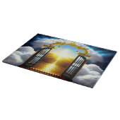 クリスチャン天国切断板への扉 カッティングボード (角)