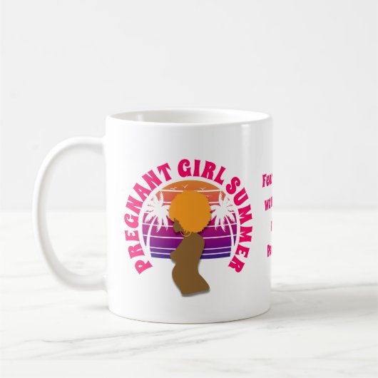 クリスチャン妊婦サマーマムトゥベ コーヒーマグカップ (左)