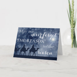 クリスチャン季節のクリスマスカードの理由 シーズンカード