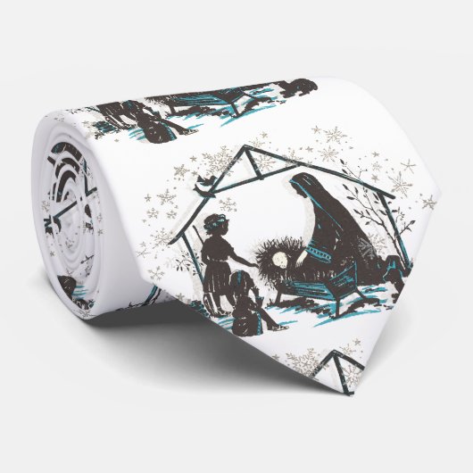 クリスチャン宗教ベビーイエズクリスマス出生 ネクタイ (ロール)