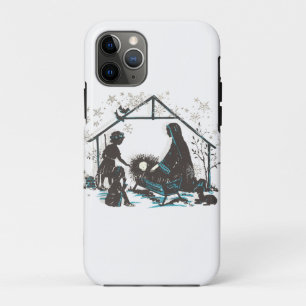 クリスチャン宗教ベビーイエズクリスマス出生 iPhone 11 PROケース