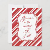 クリスチャン宗教的イエス赤と白クリスマス (正面)