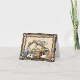 クリスチャン宗教的クリスマスホリデーノーテカード シーズンカード