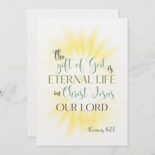 クリスチャン宗教的、聖なる書物、 経典イースターカード シーズンカード (正面/裏面)