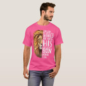 クリスチャン宗教者彼ライオンJudah Verse John Tシャツ (正面フル)