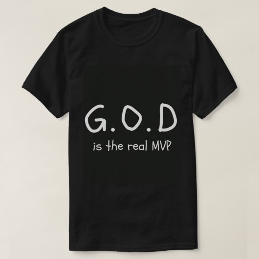 クリスチャン実在ダークTシャツ Tシャツ (デザイン正面)