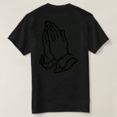 クリスチャン実在ダークTシャツ Tシャツ (デザイン裏面)