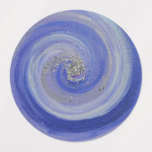 クリスチャン崇拝ステッカー抽象芸術スワールアート ラベル (デザイン2)