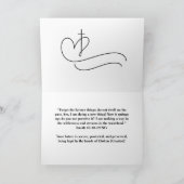 クリスチャン年賀状 カード (内部)