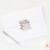 クリスチャン引用文レトロ スクエアシール (封筒)