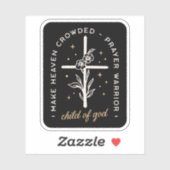 クリスチャン引用文暗色学美学 シール (シート)