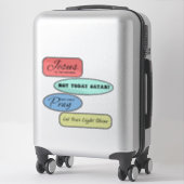 クリスチャン引用文束 シール (スーツケース)