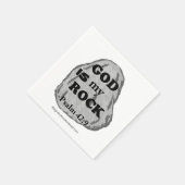 クリスチャン引用文 スタンダードカクテルナプキン (角)