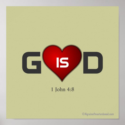 クリスチャン引用文 ポスター (正面)