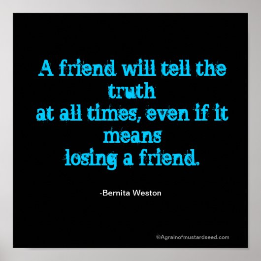 クリスチャン引用文 ポスター (正面)