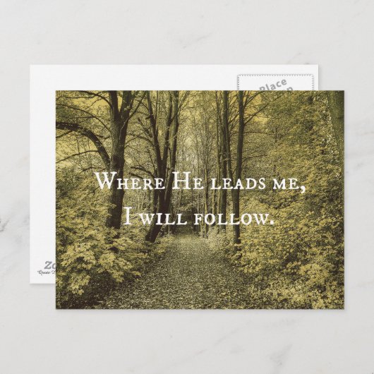 クリスチャン引用文 ポストカード (正面/裏面)