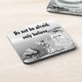 クリスチャン引用文 感動的 コースター (左側)