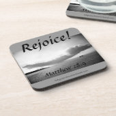 クリスチャン引用文 感動的 コースター (左側)