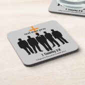 クリスチャン引用文 感動的 コースター (左側)