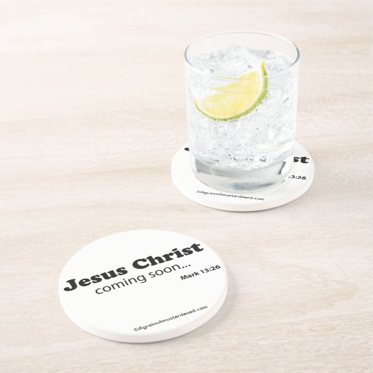 クリスチャン引用文 感動的 コースター (側面)