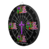 クリスチャン引用文 感動的 ダーツボード (正面右)