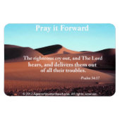 クリスチャン引用文 感動的 マグネット (横)