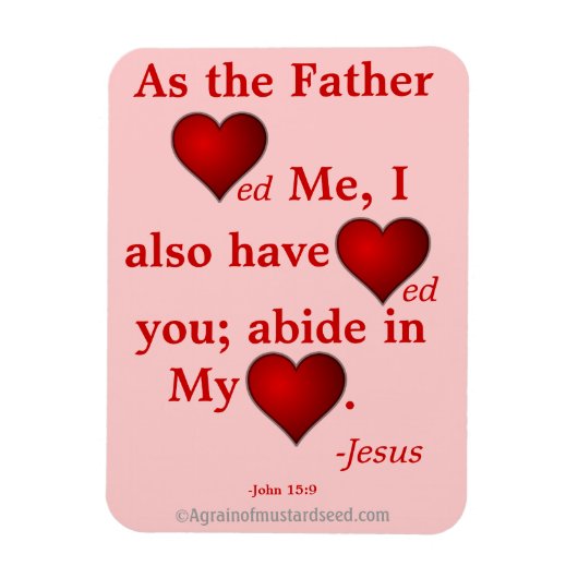 クリスチャン引用文 感動的 マグネット (縦)