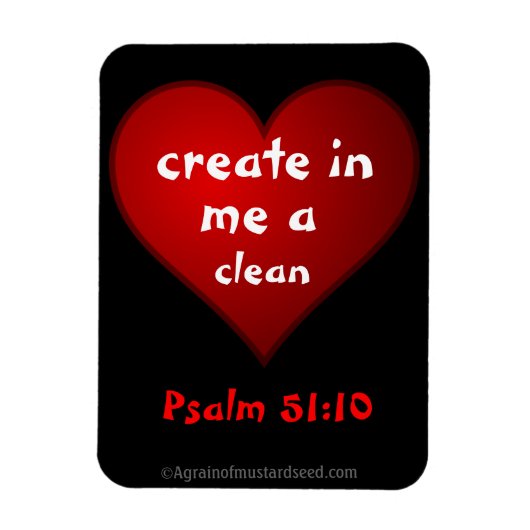 クリスチャン引用文 感動的 マグネット (縦)