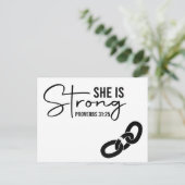 クリスチャン彼女は強い |お恋しく思客様 ポストカード (スタンド正面)