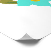 クリスチャン感動的アート – 箴言19:21 ポスター (角)