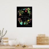 クリスチャン感動的アート – Jeremiah 30:17 ポスター (キッチン)