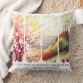 クリスチャン感動的イースター クッション (ブランケット)