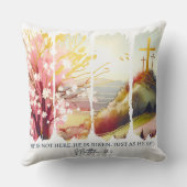 クリスチャン感動的イースター クッション (裏面)