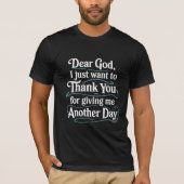 クリスチャン感動的シャツ Tシャツ (正面)