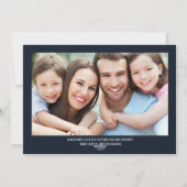 クリスチャン感動的バイブル教会クリスマス シーズンカード (裏面)