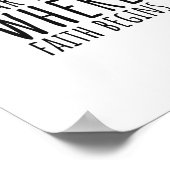 クリスチャン感動的メッセージ ポスター (角)