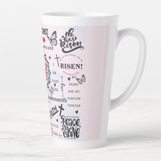 クリスチャン感動的引用文 カフェラテマグ (右)