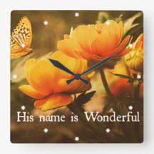 クリスチャン感動的引用文：彼の名前は