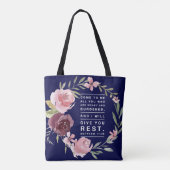 クリスチャン感動的聖なる書物、 経典トートバッグ トートバッグ (裏面)