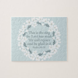クリスチャン感動的詩篇118:24レジョイス ジグソーパズル