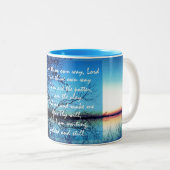 クリスチャン感動的賛歌引用文 ツートーンマグカップ (正面右)