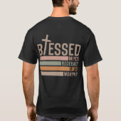 クリスチャン感動的 Tシャツ (裏面)