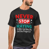 クリスチャン感動的 Tシャツ (正面)