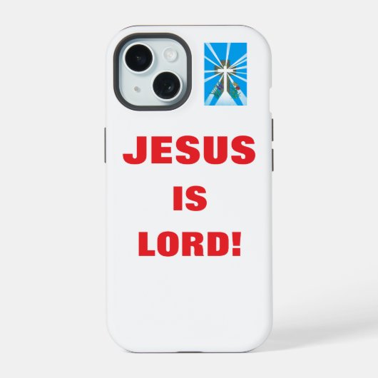 クリスチャン携帯ケース iPhone 15ケース (裏面)