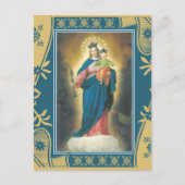 クリスチャン救済スの女とベビーイエス・ポストカ ポストカード (正面)